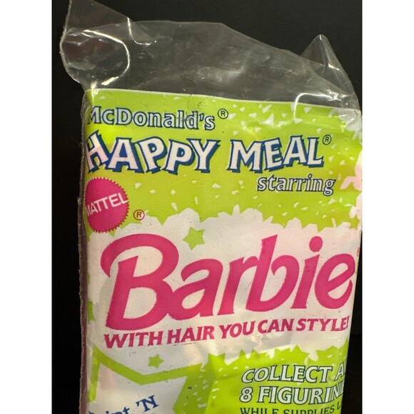 1992 McDonald’s Barbie Paint ‘N Dazzle Happy Meal Toy NIB - Picture 2 of 10